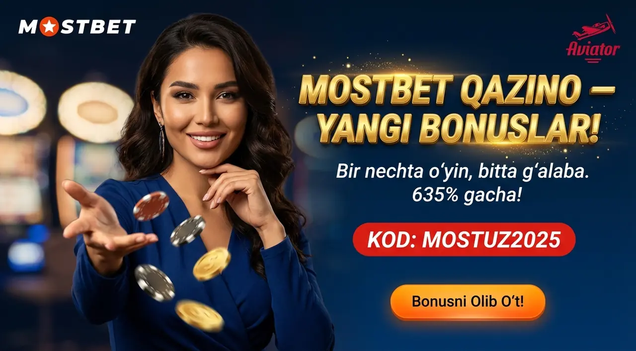 Mostbet Qazino — O'zbekistonda Yuqori Bonuslar Platformasi